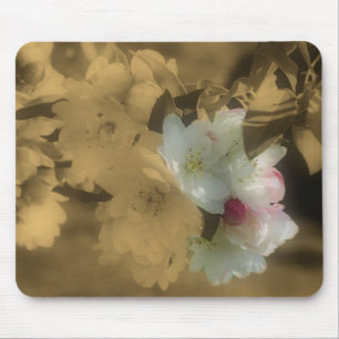 Blossom primavera Sepia Flores Mousepad