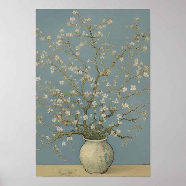 Blossom Van Gogh Wall Art Home Decor Poster (Frente)