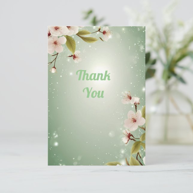 Blossomas de Amor" Coleção de Convite Caseiro (Em pé/Frente)