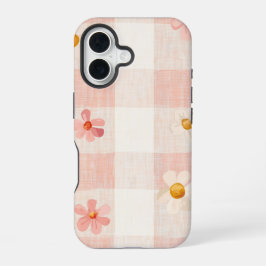 Blossomas de Gingham Doce - Capa de telefone de Co