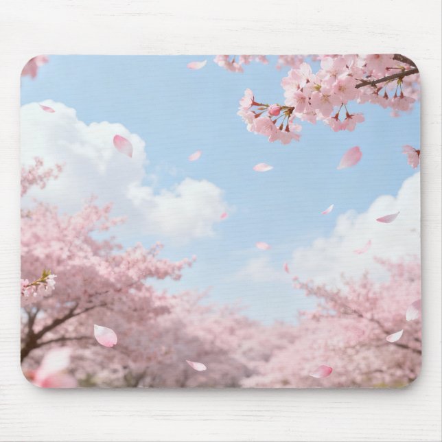Blossoming Cherry Mouse Pad (Frente)
