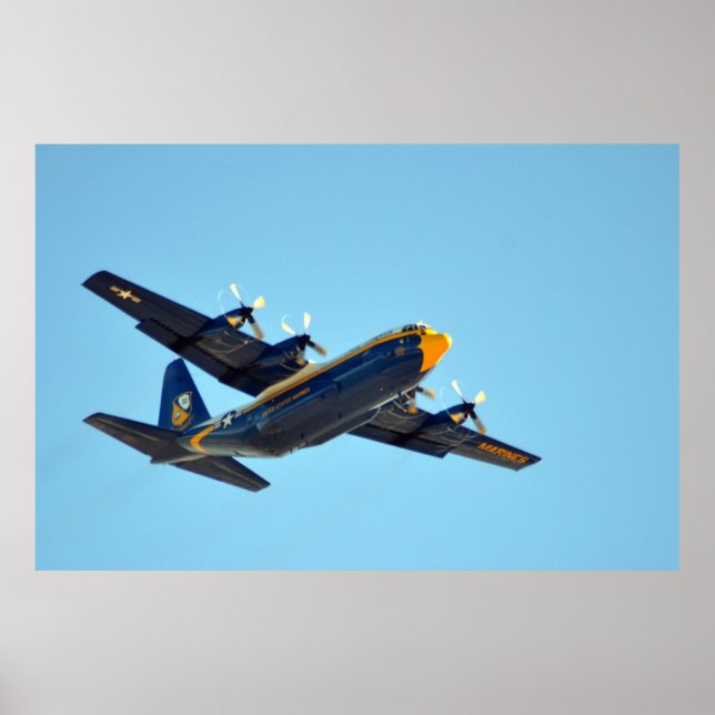 Blue Angels Fat Albert Poster (Frente)