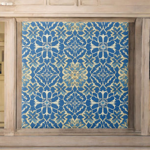 Blue Art Nouveau