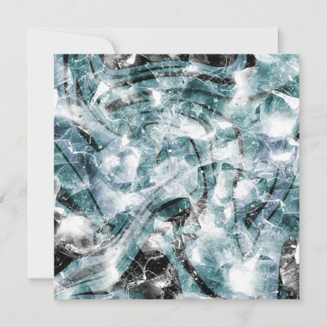 Blue asbtract glass texture (Frente)
