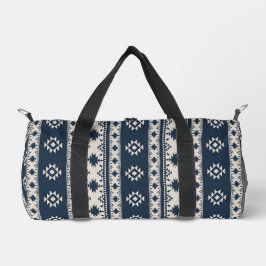 Blue Aztec Print Cut Sew Bag