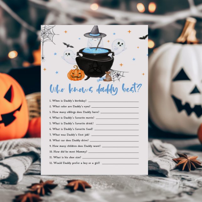 Blue Baby está criando Quem sabe o melhor jogo do  (Baby is Brewing Baby Shower Who knows Daddy Best Game )