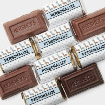 Blue Baby Giraffe Monograma