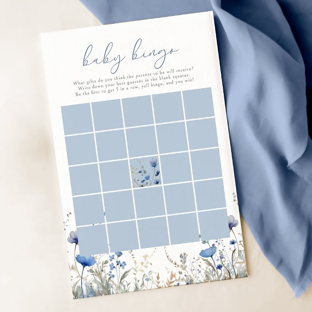 Blue Baby In Blodflower Baby Bingo Game (Criador carregado)