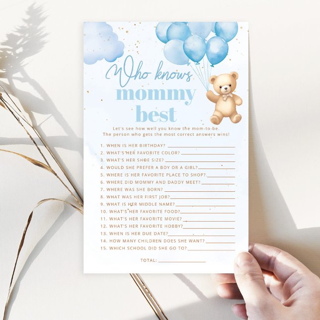 Blue Bear Quem conhece o melhor jogo de chá de fra (Criador carregado)