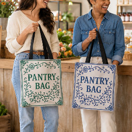 "BLUE-BERRY" BOLSAS DE PANELA | CHINOISERIE TOTE