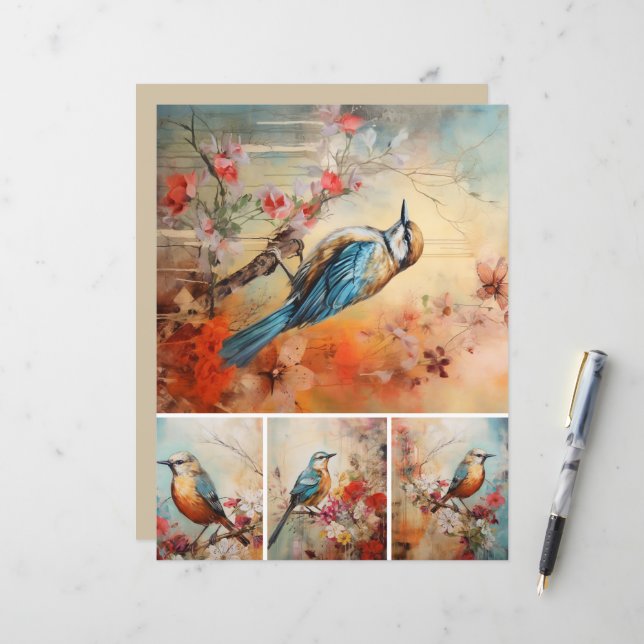 Blue Bird mix (Frente/Verso In Situ)