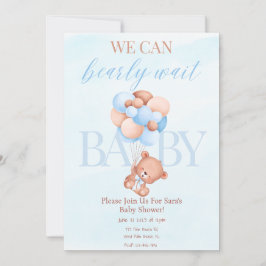 Blue Boy que podemos esperar o convite do Chá de f