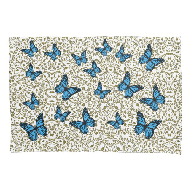 Blue butterfly gold garden (Frente)