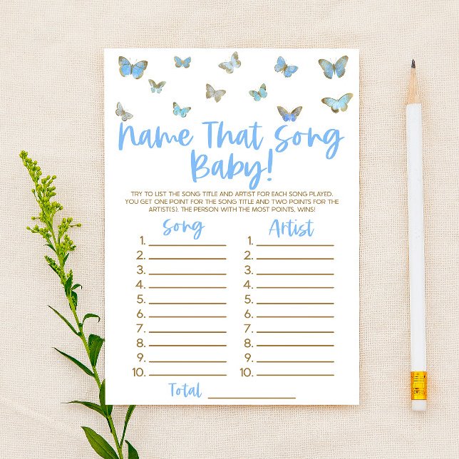 Blue Butterfly - O Jogo do Chá de fraldas (Criador carregado)