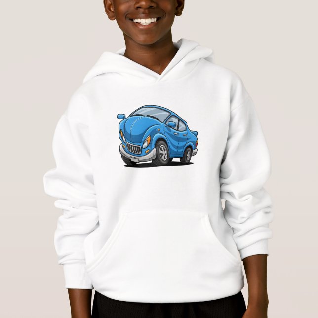 Blue Cartoon Car (Frente)