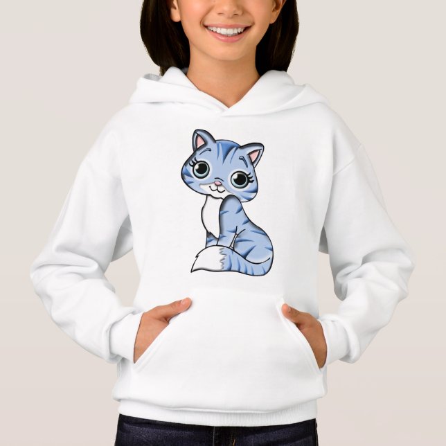 Blue cat feline animal (Frente)
