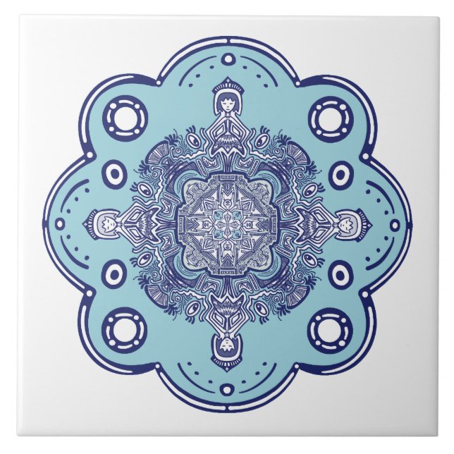 Blue China inspirou design (Frente)