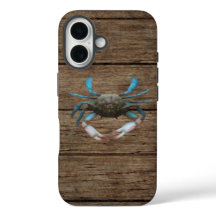 Blue Crab no iPhone 16 Caso