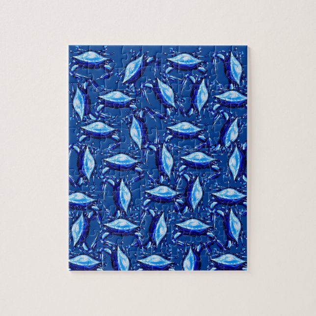 Blue Crabs Jigsee Quebra-cabeça Daisy (Vertical)