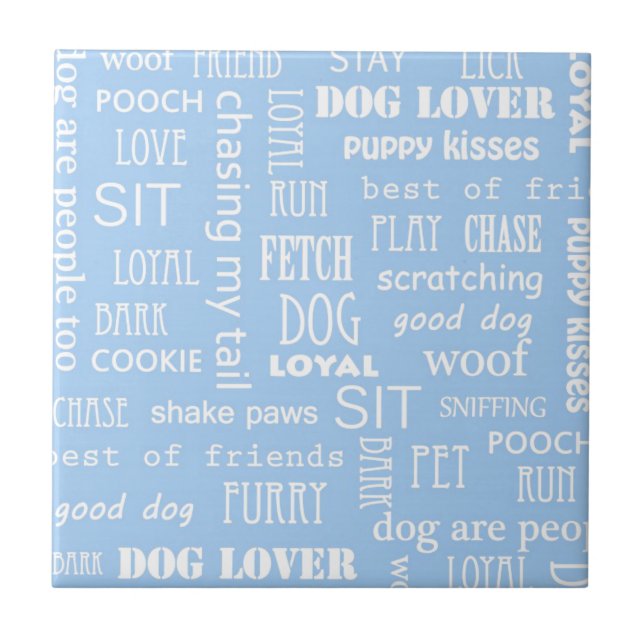 Blue Dog Lover Sayings (Frente)
