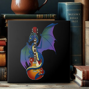 Blue Dragon Sunburst Guitar Music