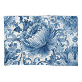 Blue Dreams | Floral Watercolor Chinoiserie
