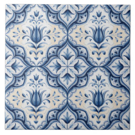 Blue Dutch Delft Pattern 