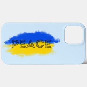 Blue e Yellow Ucrânia inspiraram Sem guerra de paz