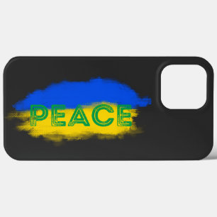Blue e Yellow Ucrânia inspiraram Sem guerra de paz