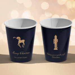 Blue elegant Nutcracker personalized cup
