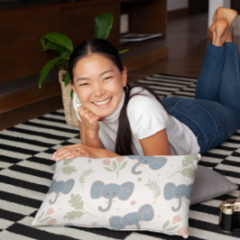 Blue Elephant Harmony Pillowcase