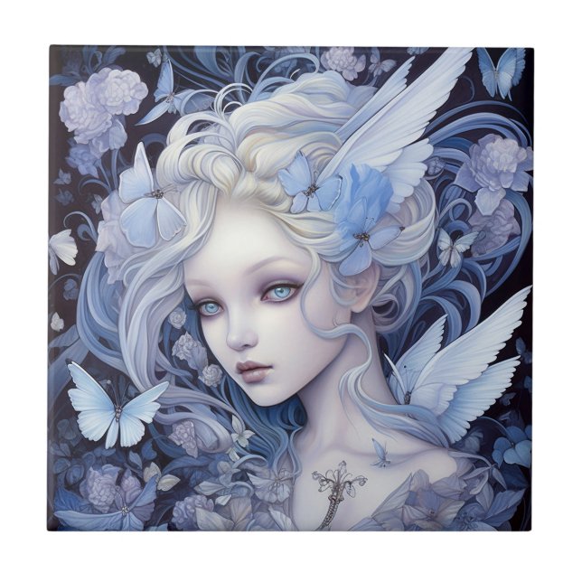 Blue Fairy Fantasy Art (Frente)