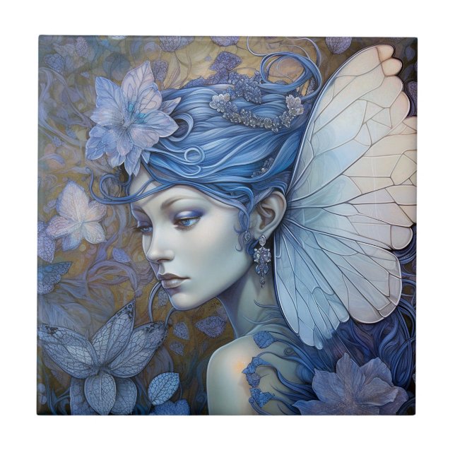 Blue Fairy Fantasy Art (Frente)
