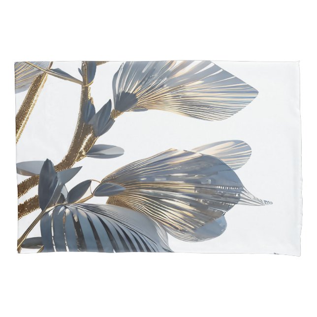 Blue Floral Design Plant (Frente)