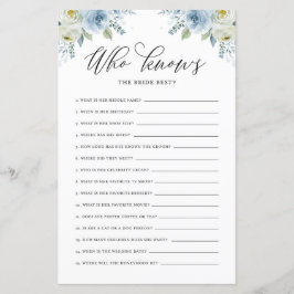 Blue Floral que conhece o melhor jogo de Chá da no