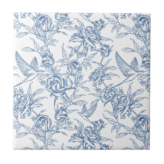 Blue French Toile (Frente)