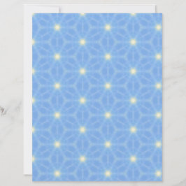 Blue Geometric Scrapbook Paper