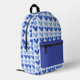 Blue Hearts Delight Backpack