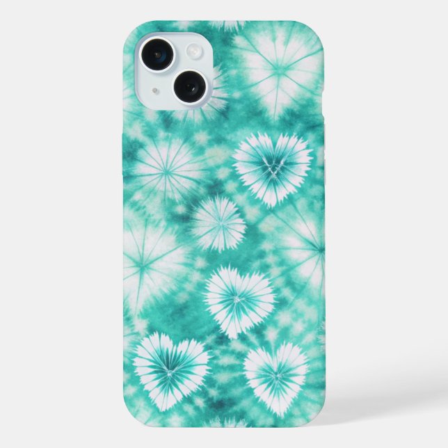 Blue Hearts Tie Dye (Verso)