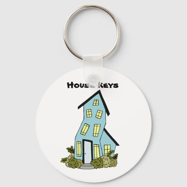 Blue House Keys Chaveiro (Frente)