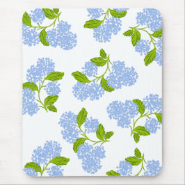 Blue Hydrangea Mousepad