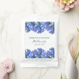 Blue Hydrangea Petals Casamento Nomes Personalizad
