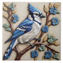 Blue Jay - Artesanato De Arte E Cerâmica