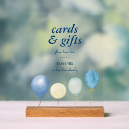 Blue Jean Chá de fraldas | Mesa Denim Cards & Gift