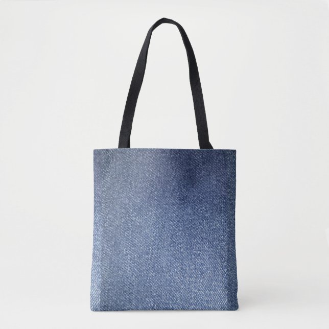 Blue Jean Tote Bag (Frente)