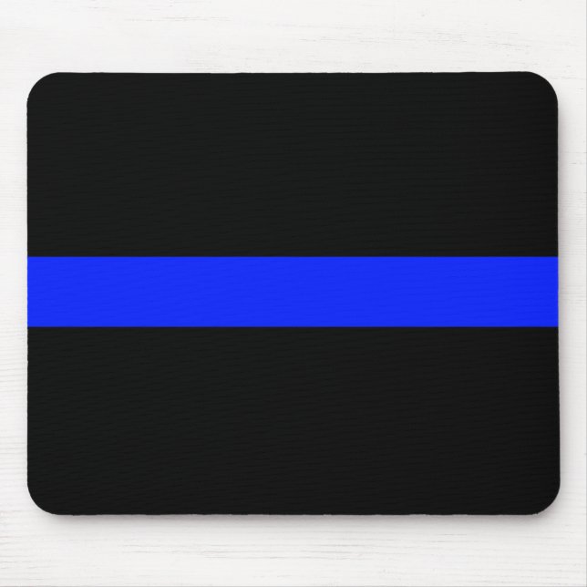 Blue Line fino Mousepad (Frente)