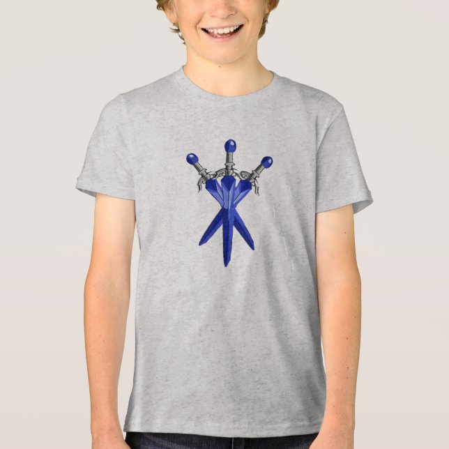 Blue Magic Sword Kids Shirt (Frente)