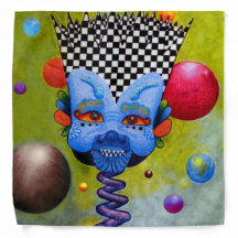 "Blue Man" Brilhante, Bold Bandana