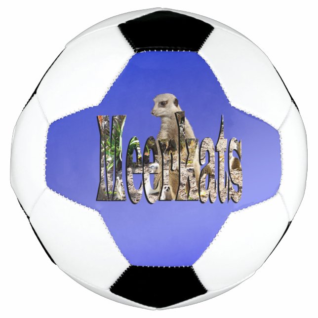 Blue Meerkats, bola de futebol (Frente)