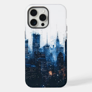 Blue Modern Cityscape